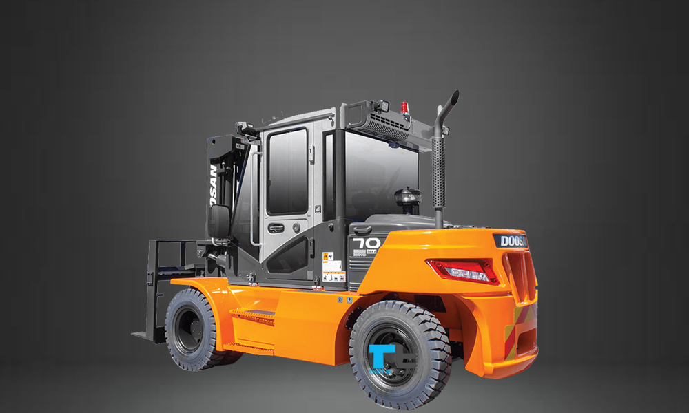 Xe nâng dầu 7 tấn Doosan nhập khẩu Hàn Quốc